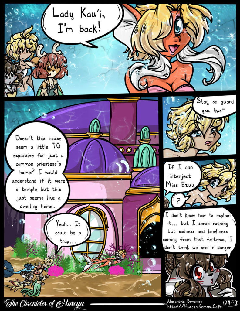 The Chronicles of Huxcyn | A fantasy comic by Alexandria Bowersox